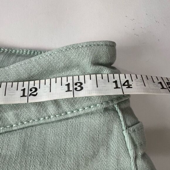 Hudson Amber Fray Hem Shorts – Size 26 Minty Fresh Summer Mood - Picture 8 of 13